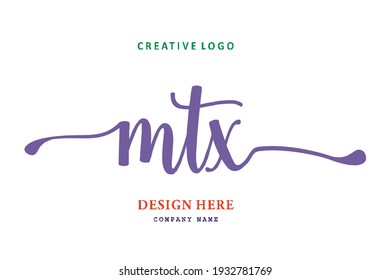 El logotipo de la inscripción MTX es sencillo, fácil de entender y con autoridad