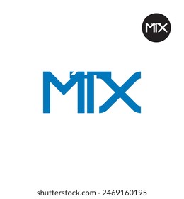 MTX Logo Letter Monogram Design