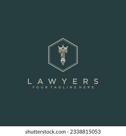 MU initials design modern legal attorney law firm lawyer advocate consultancy business logo vector