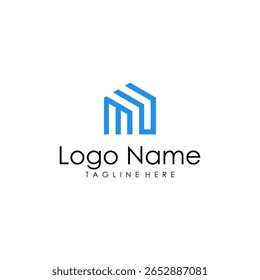 MU initials logo vector, logo template