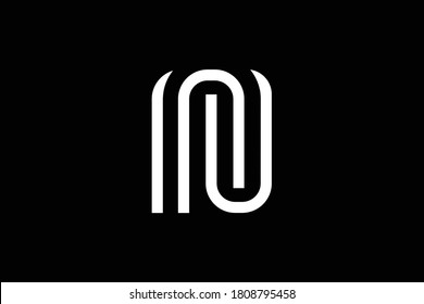 MU letter logo design on luxury background. UM monogram initials letter logo concept. MU icon design. UM elegant and Professional white color letter icon design on black background. M U MU UM