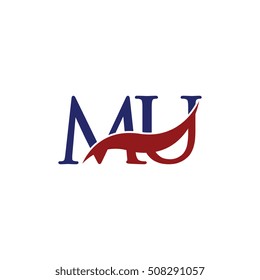 MU Swoosh Logo Vector