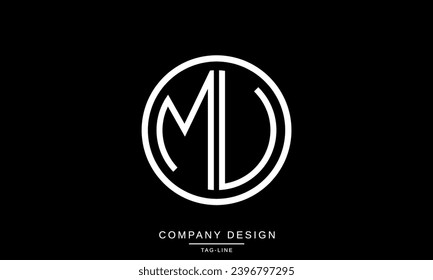 MU, UM, Abstract Letters Logo Monogram