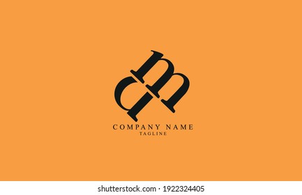 mu um Letter Logo Design Template Vector