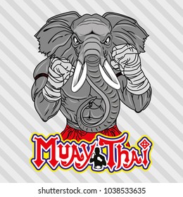 MUAY THAI ELEPHANT SACRED ANIMAL