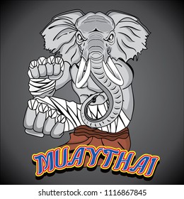 MUAY THAI ELEPHANT SACRED ANIMAL