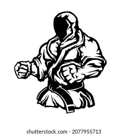 Muay Thai Fighter Kickboxing Karate Judo Design 