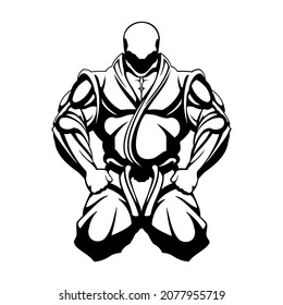 Muay Thai Fighter Kickboxing Karate Judo Design 