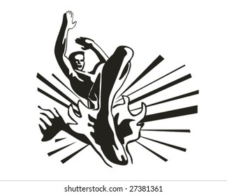muay thai jump