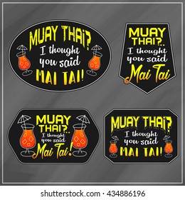 Muay Thai I  Thought Mai Tai