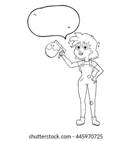 demasiada caricatura de la burbuja de la voz dibujada a mano alzada