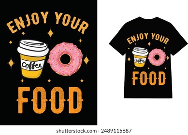 so much food lover t-shirt design