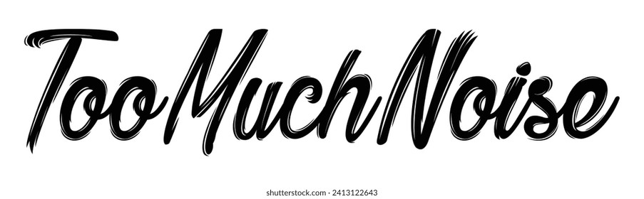 too much noise text on white background.