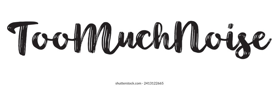 too much noise text on white background.