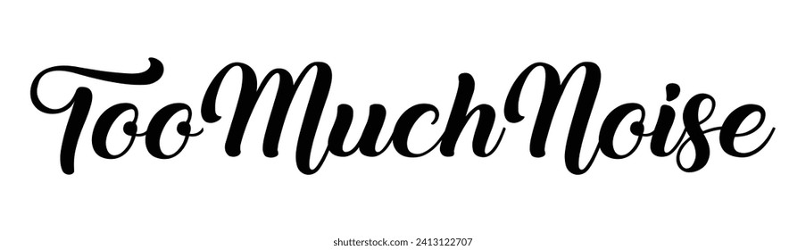 too much noise text on white background.