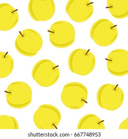 Much yellow apples