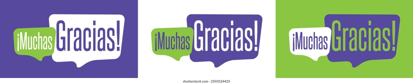 Muchas gracias, thank you so much, in spanish