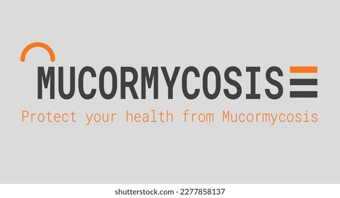 Mucormycosis - rare fungal infection with high mortality rate.