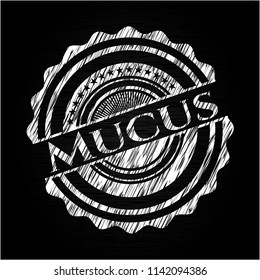 Mucus chalk emblem