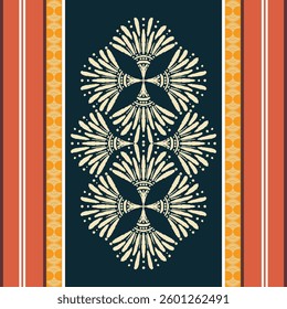 Mud cloth African Aztec Doodle Ethnic Grunge Mexican Pattern.Tribal Drawing Geometric Navajo Abstract.Drawn Native American Graphic Indian Stripe Handmade Mexico Wallpaper Art Print Textile Fabric .