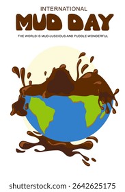 The Mud day is a day for children to connect directly with the mother earth