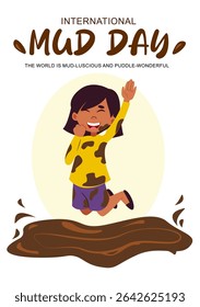 The Mud day is a day for children to connect directly with the mother earth