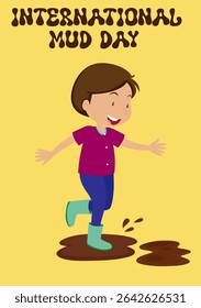 The Mud day is a day for children to connect directly with the mother earth