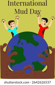 El Día del Barro es un día para que los niños se conecten directamente con la madre tierra