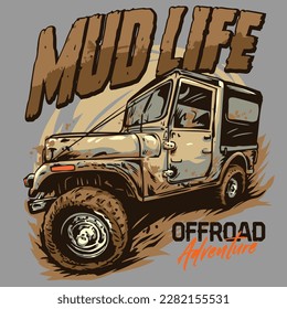 mud life offroad car adventure
