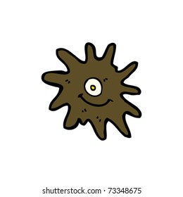 mud splat creature cartoon