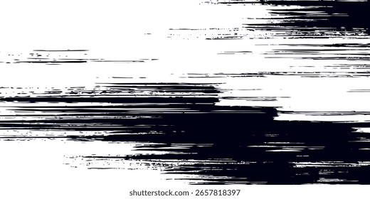 Ilustración vectorial de líneas de velocidad de manchas de barro
