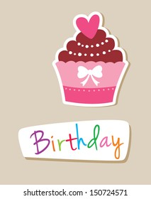muffin birthday card