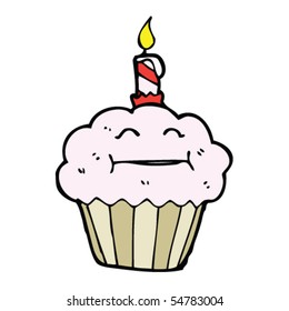 caricatura de muffin