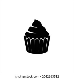 Muffin icon design graphic vector illustration