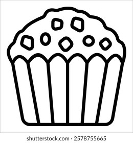 Muffin Icon Element For Design