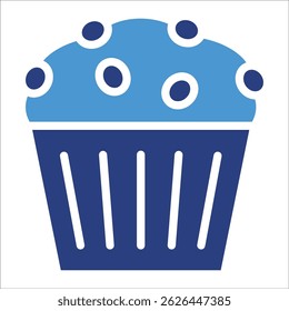Muffin Icon Element For Design