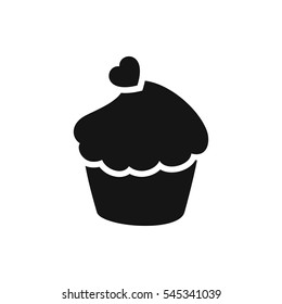 muffin icon illustration isolated vector sign symbol