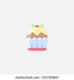 Muffin icon sign vector,Symbol, logo illustration for web and mobile