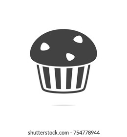 Muffin Icon Vector