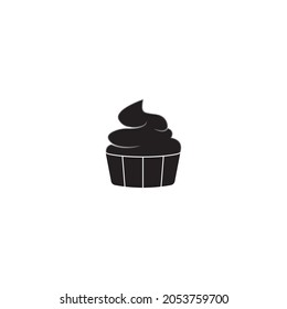 Muffin icon vector illustration design template