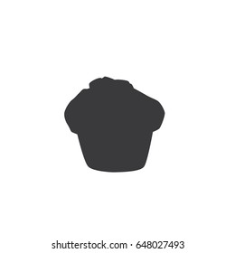 Muffin icon, vector illustration design. Sweets collection.
