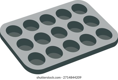 muffin pan, cup cake baking tray.