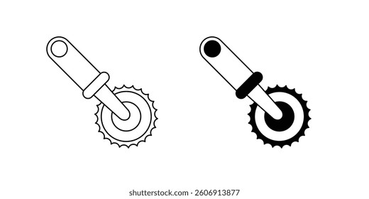 muffin set icon with white background vector stock illustration