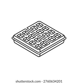 A muffin tin with twelve compartments for baking individual treats