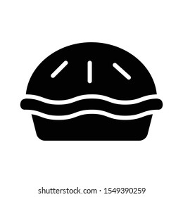 muffin vector colour line icon