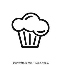 Muffin Vector Icon