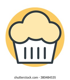Muffin Vector Icon