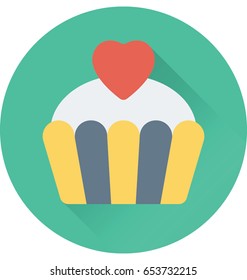 Muffin Vector Icon