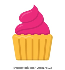 Muffin vector icon  Which Can Easily Modify Or Edit 
