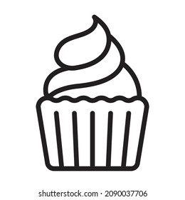 Muffin vector icon  Which Can Easily Modify Or Edit 

